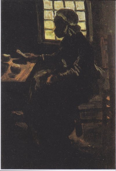 Contadina durante il pasto da Vincent van Gogh